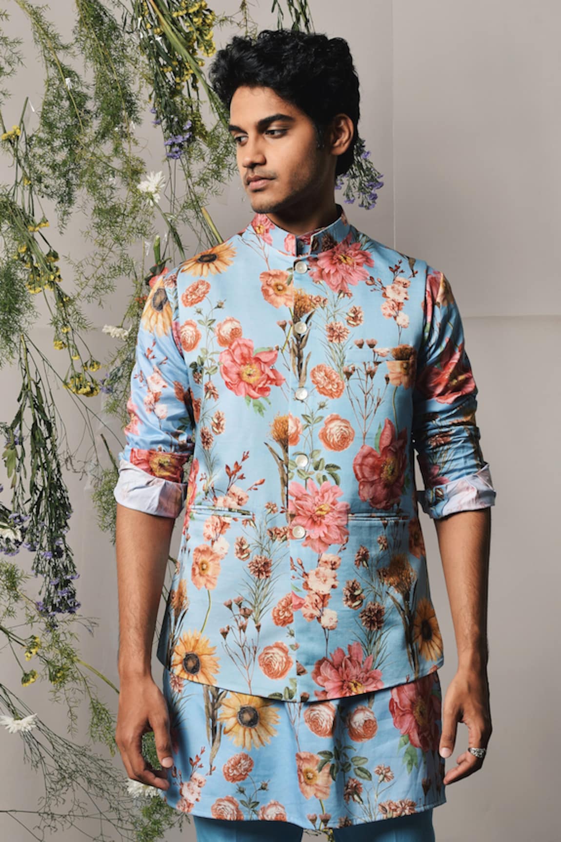 Project Bandi Roma Floral Print Bundi