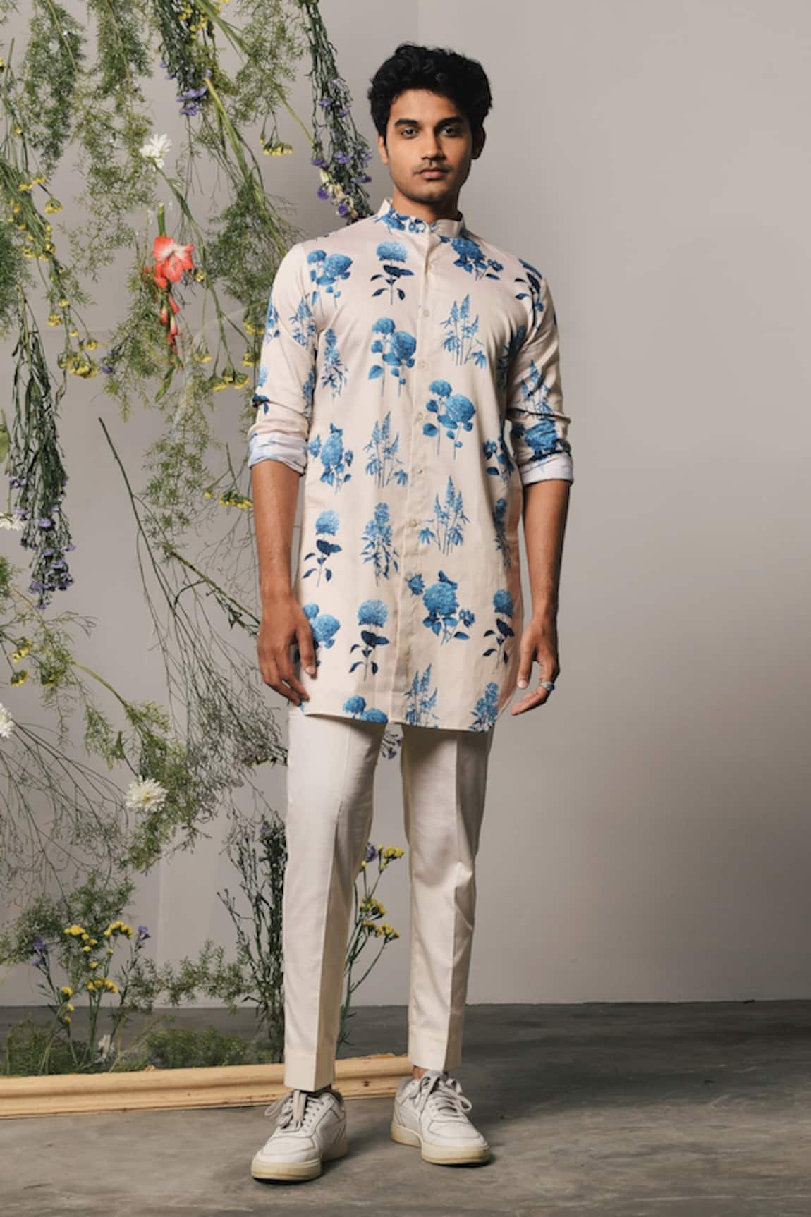 Project Bandi Due Floral Print Kurta Set