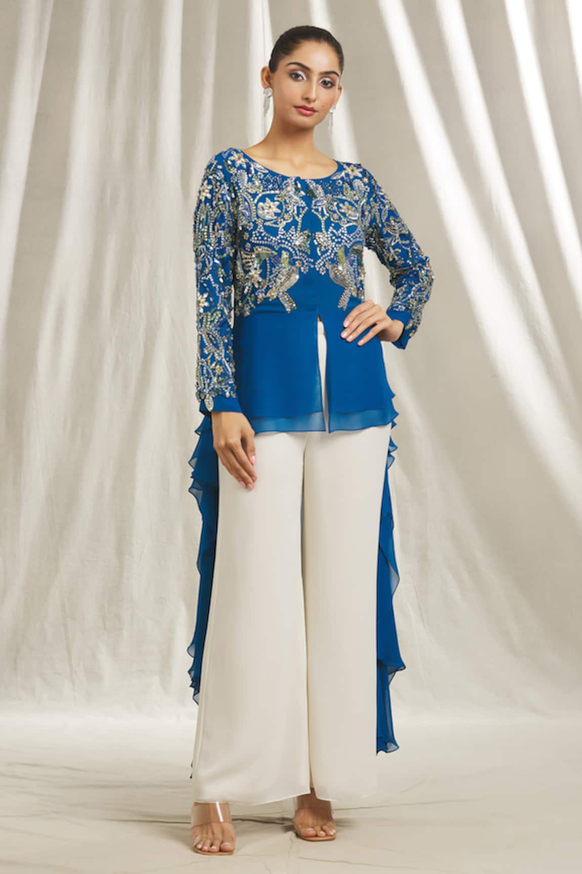 Shivani Awasty High Low Embellished Tunic