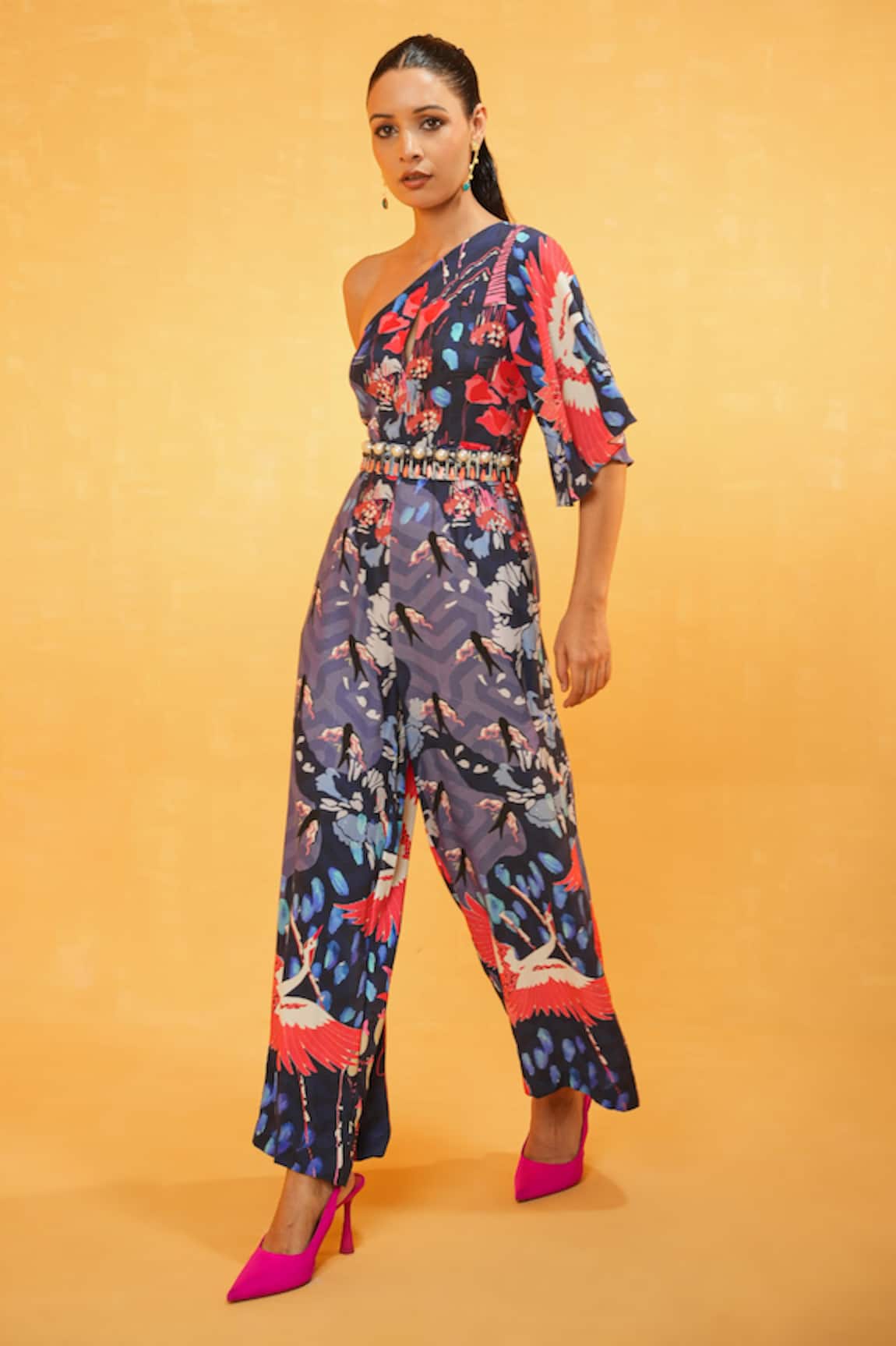 Kauza Shiraz Blossom Print Jumpsuit