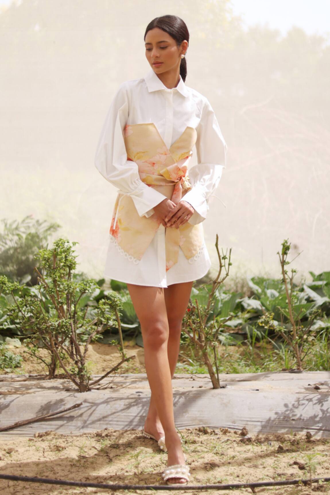 Kranberra Ana Corset Shirt Dress