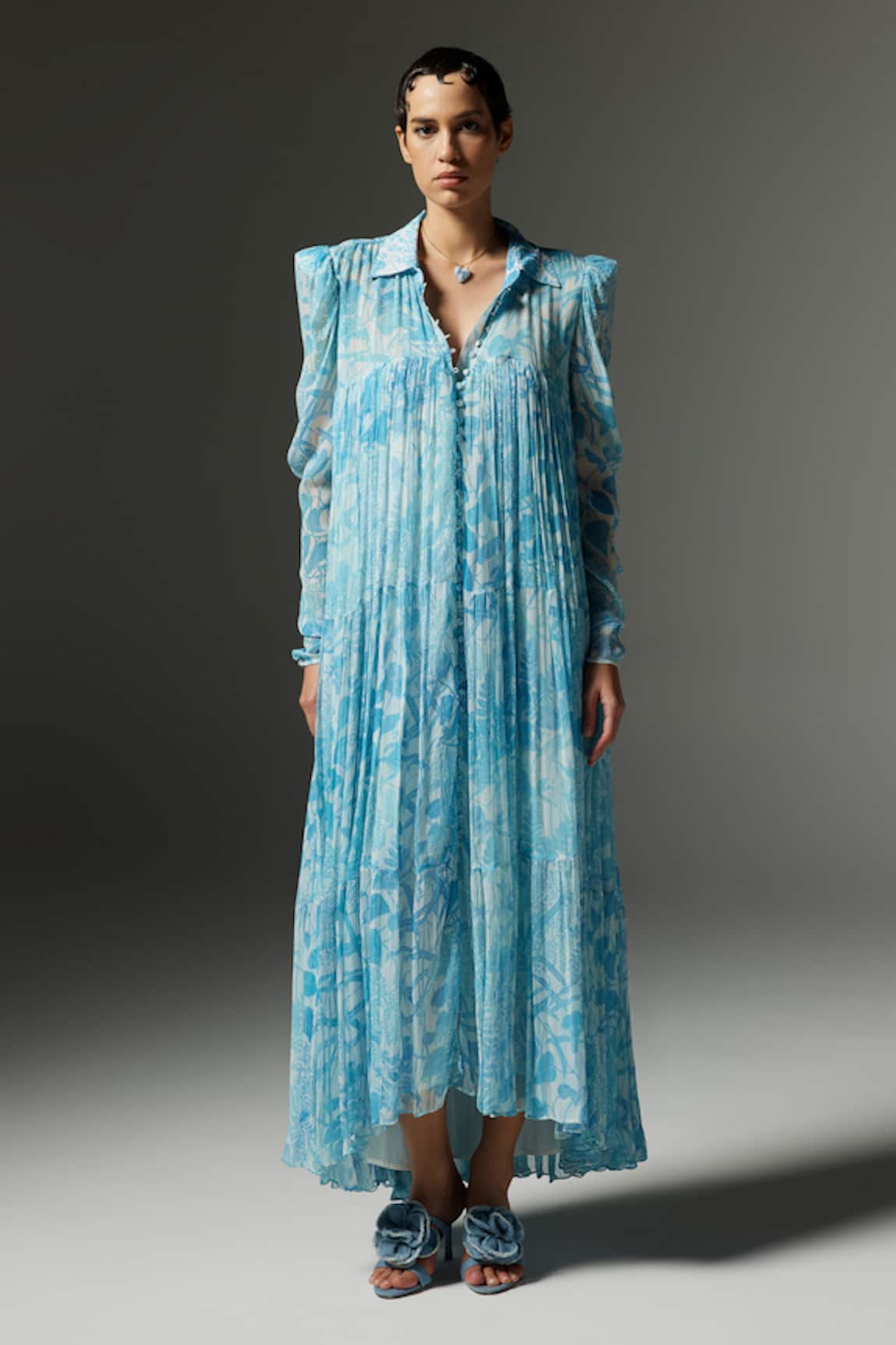 The Iaso Tal Tiered Printed Dress