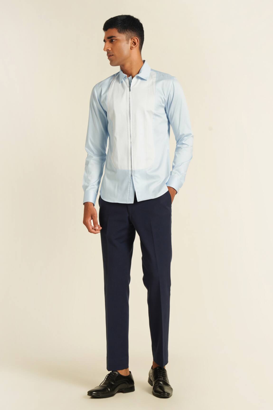 Dhruv Vaish Zip Up Shirt 