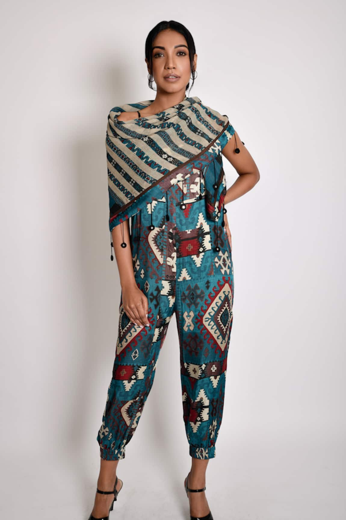 Anmol Kakad Geometric Pattern Jumpsuit