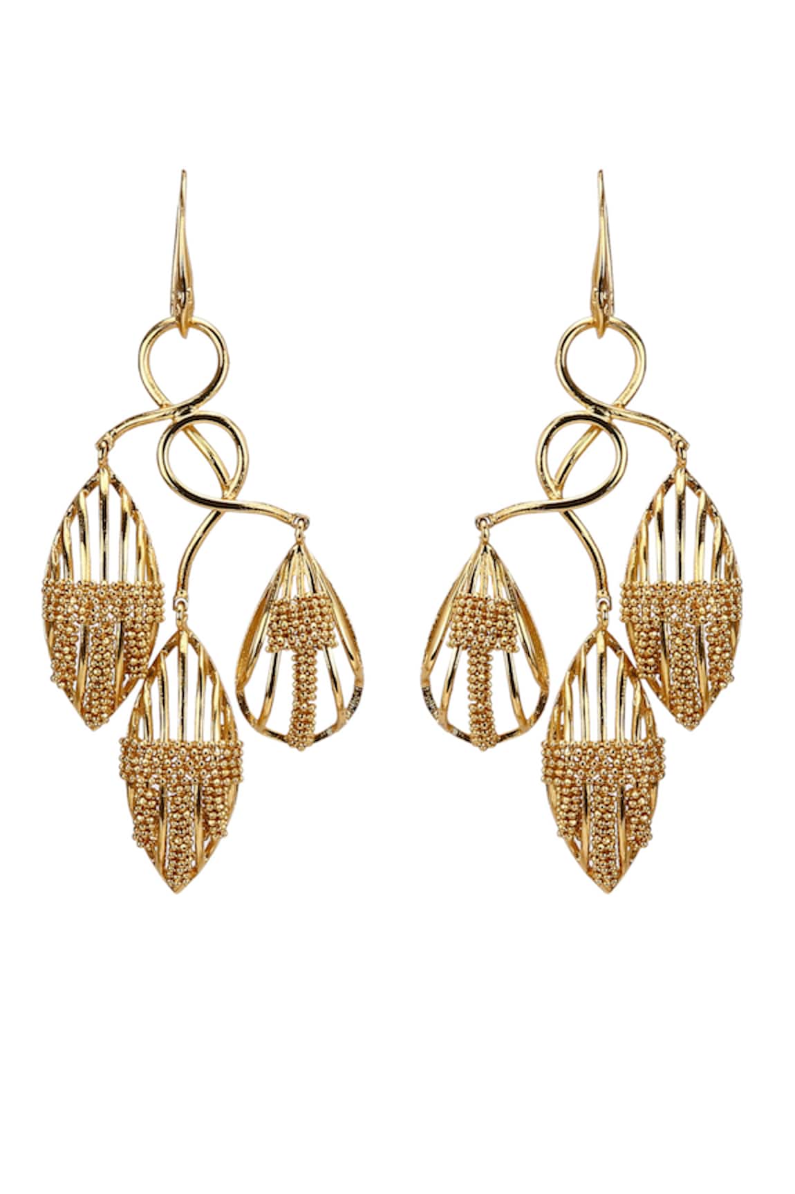 Itrana Tiered Bead Danglers