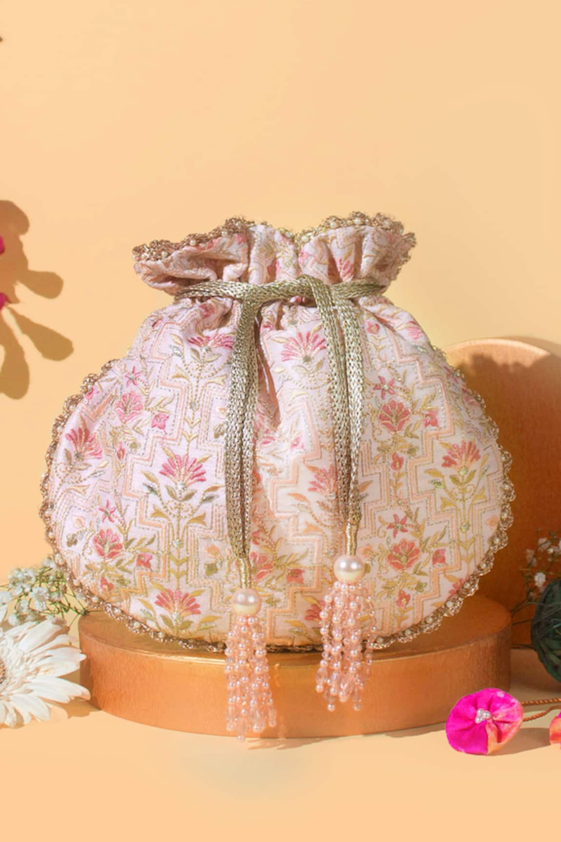 Amyra Mogra Embroidered Potli Bag