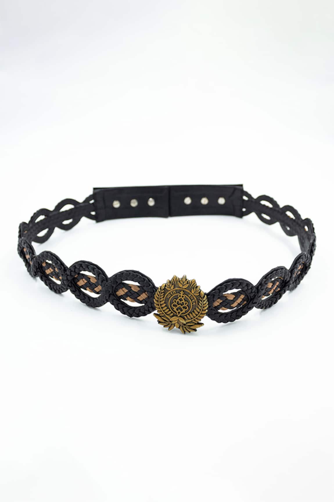 S&N By Shantnu Nikhil Handcrafted Braided Belt 