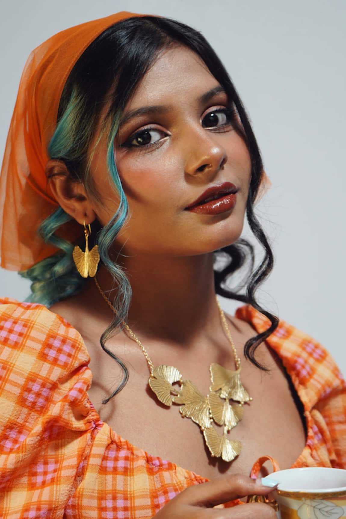 Totapari Petal Love Carved Necklace Set