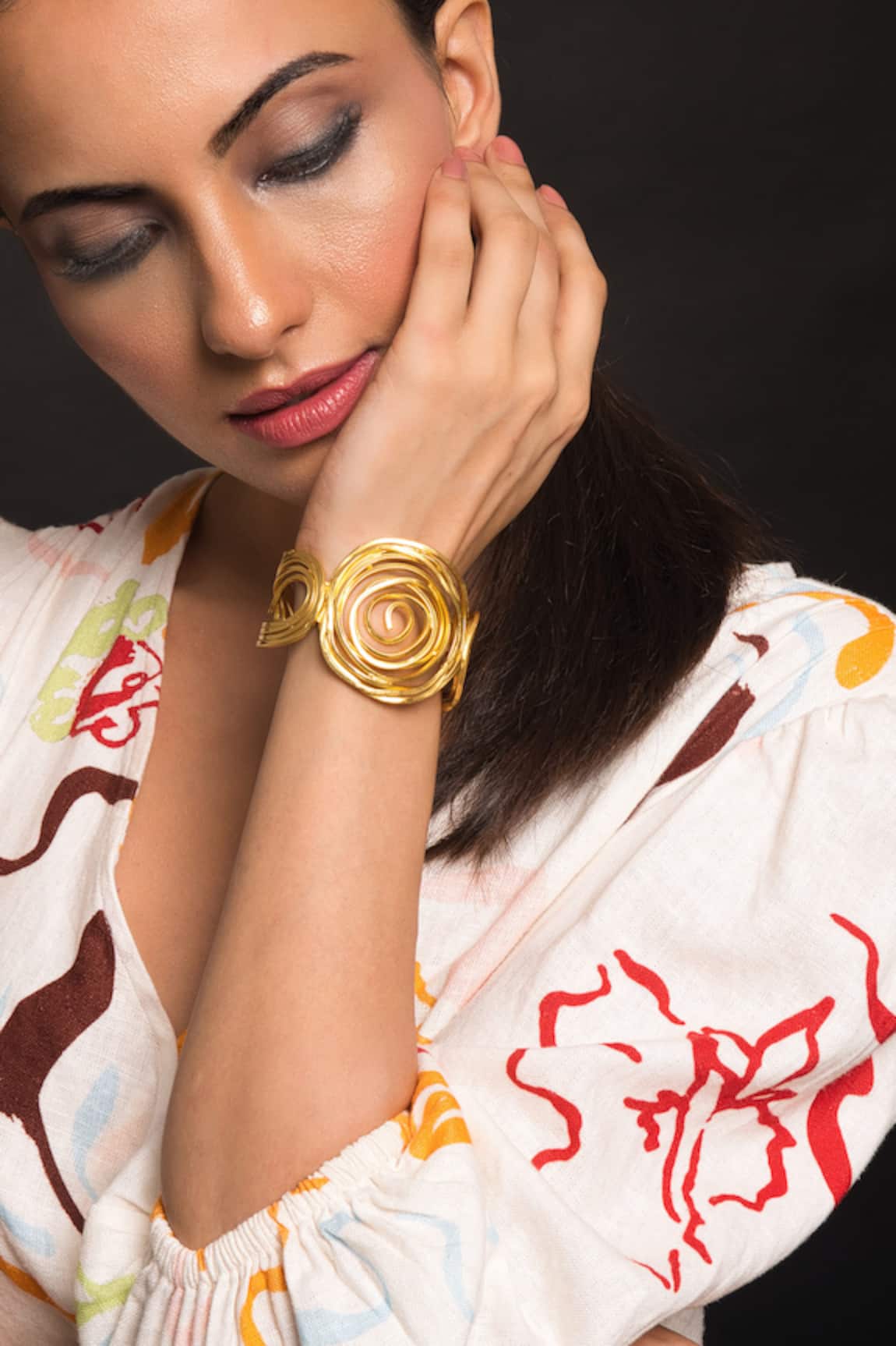 Queens Jewels 3D Spiral Bracelet 