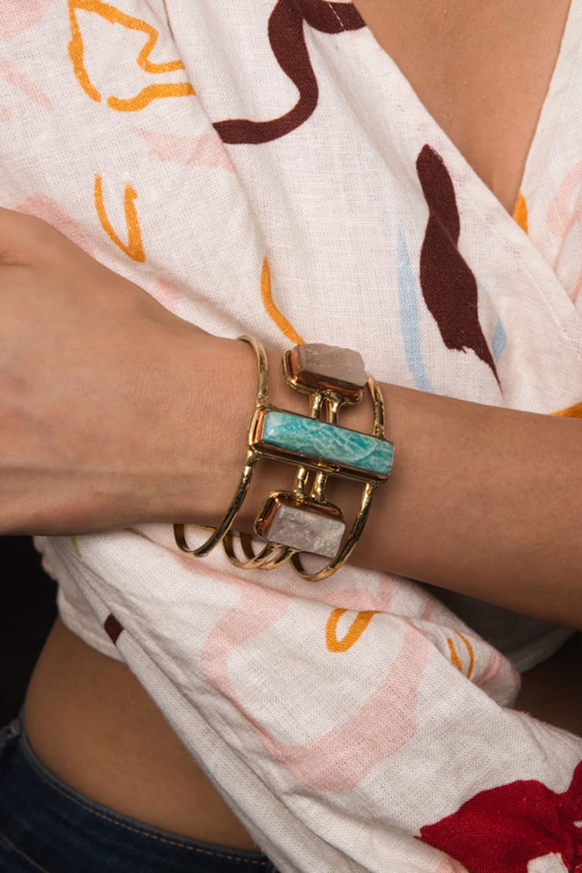 Queens Jewels Eliza Stone Embellished Bracelet