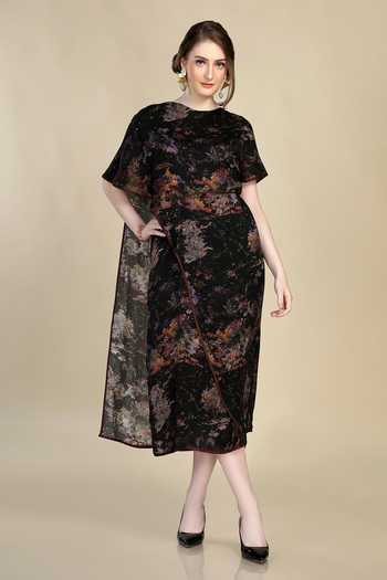 Whimsical By Shica Double Layered Midi Dress