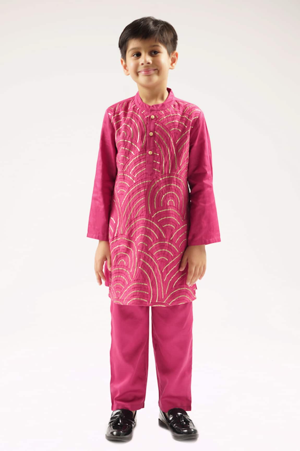 Lil Drama Bollywood Tadka Embroidered Kurta Set