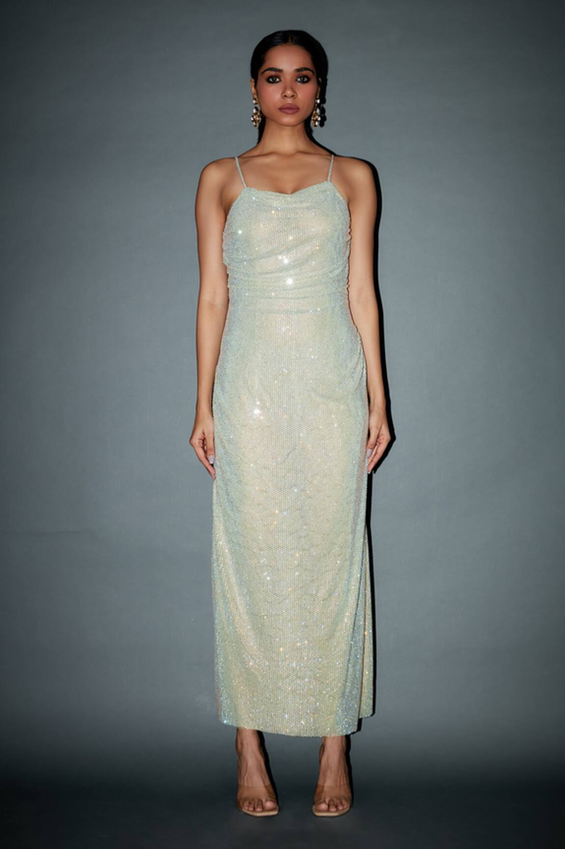 Itrh Eve Crystal Embellished Dress 