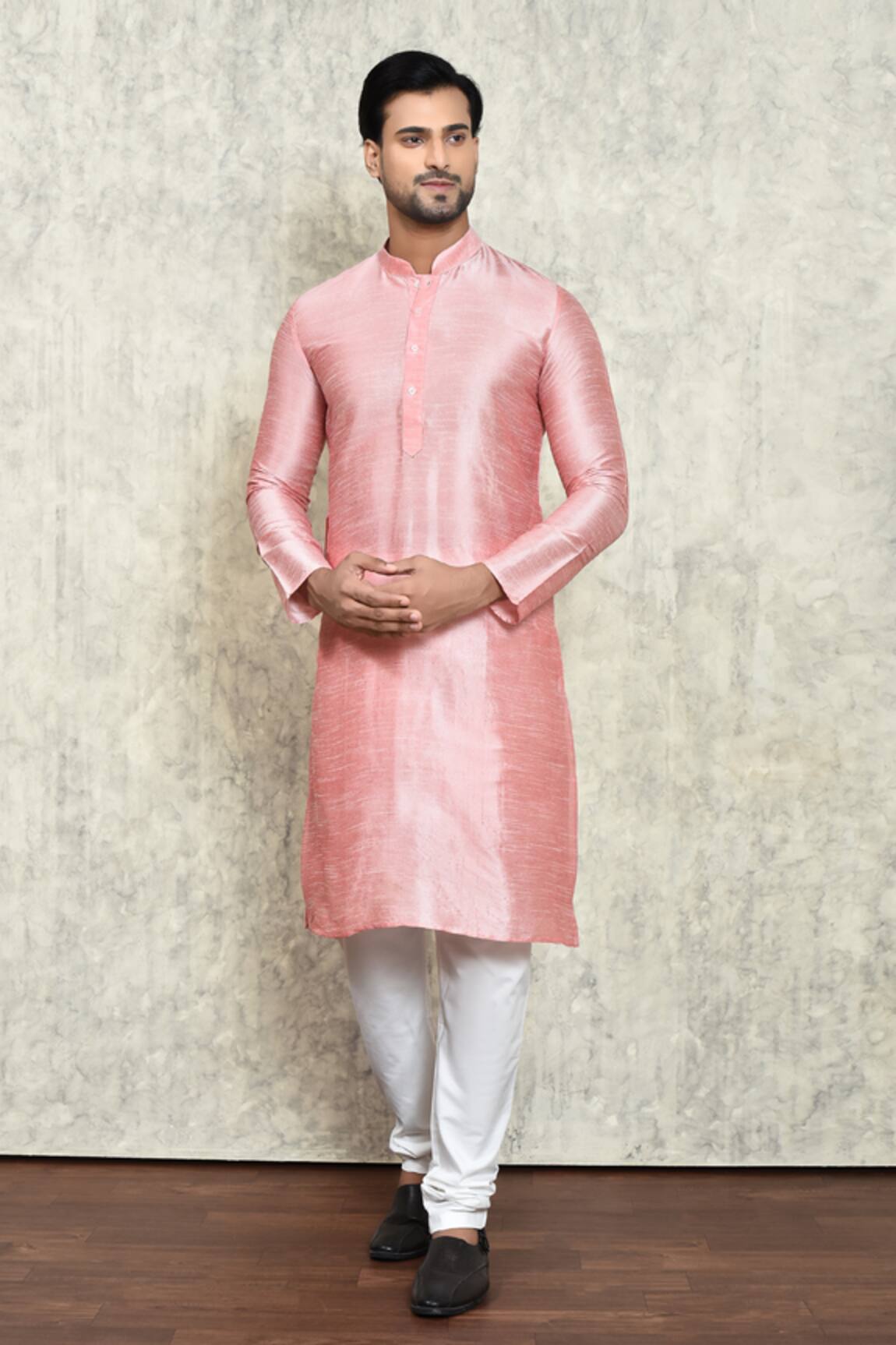 Arihant Rai Sinha Full Sleeve Solid Kurta Set 