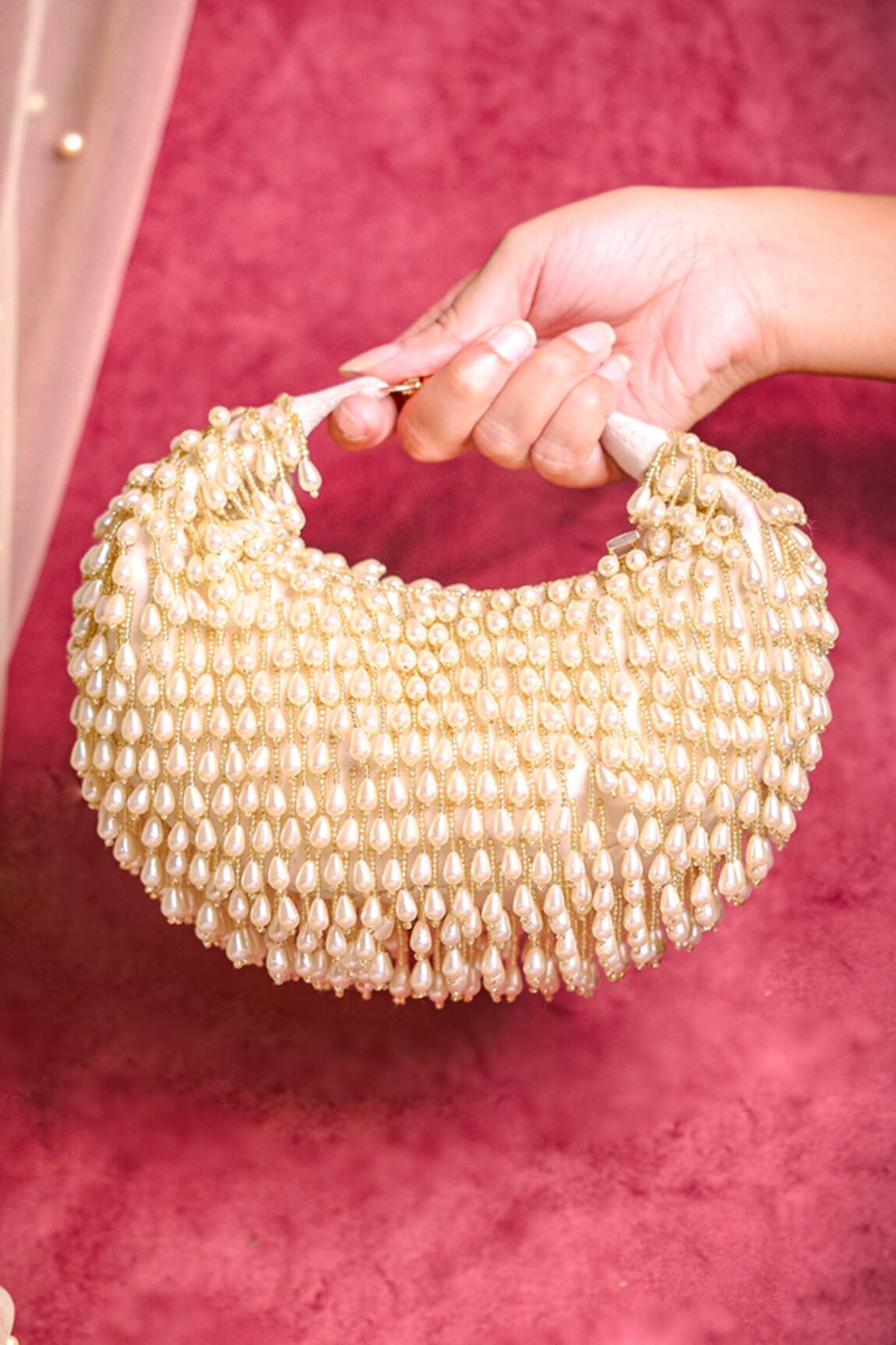 House of Kosha Jae Beaded Bag 