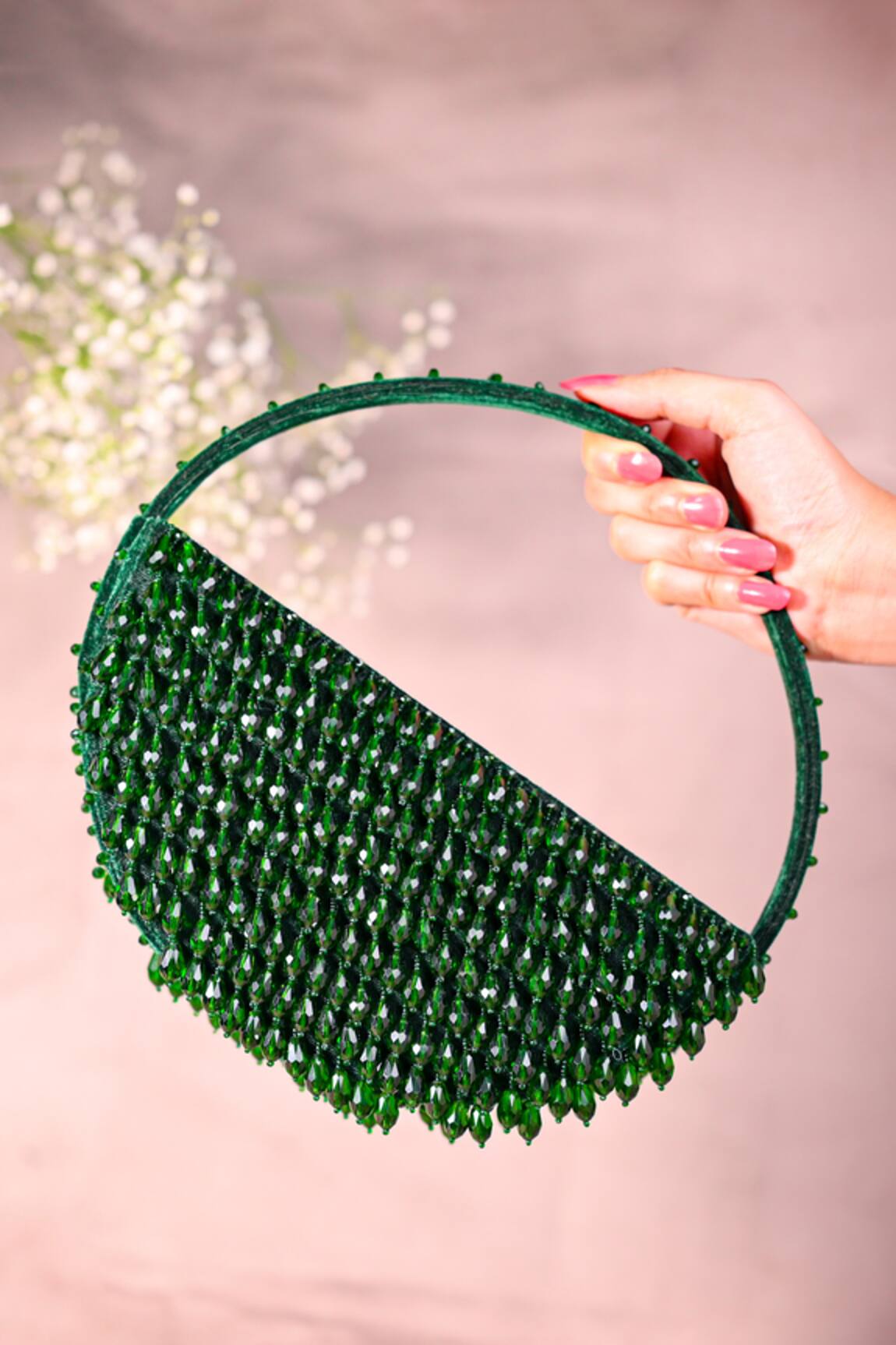 House of Kosha Clara Moon Shaped Bag 
