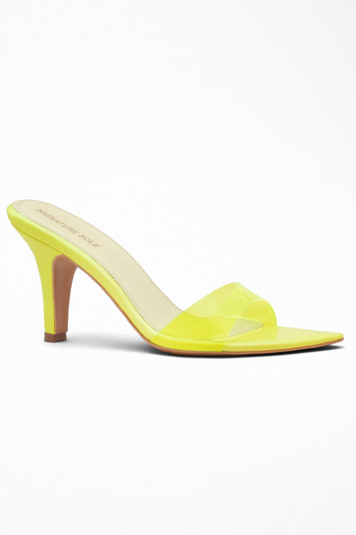 Signature Sole Neon Pointed Toe Heels