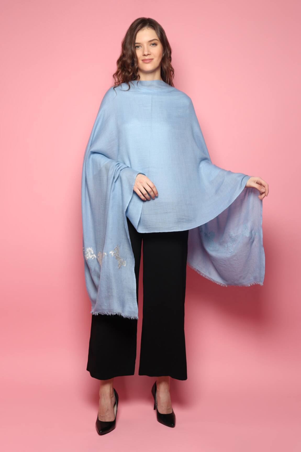 Modarta Swarovski Crystal Embellished Stole 