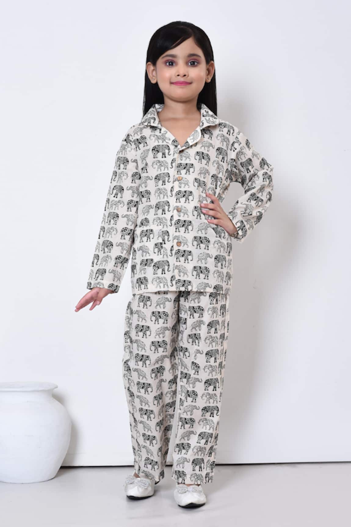 Samyukta Singhania Mammoth Print Night Suit 