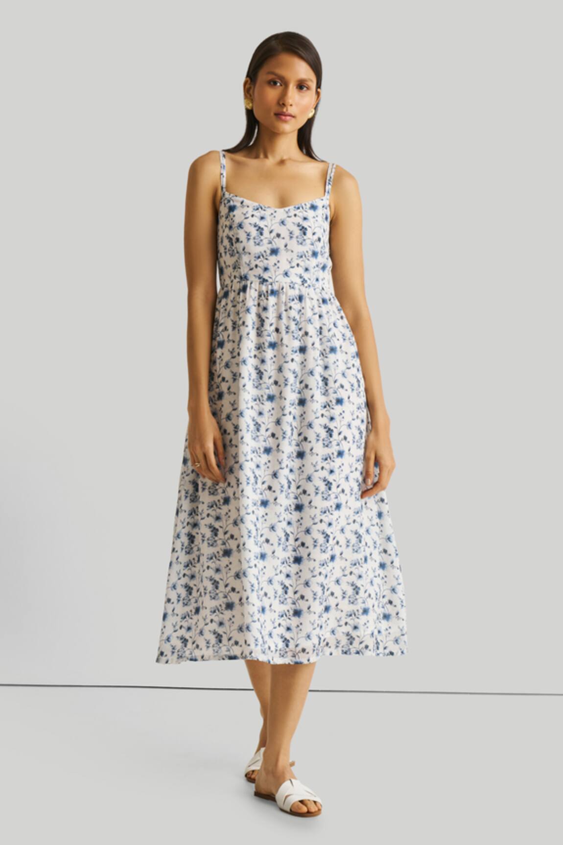 Reistor Wisteria Whimsy Print Dress