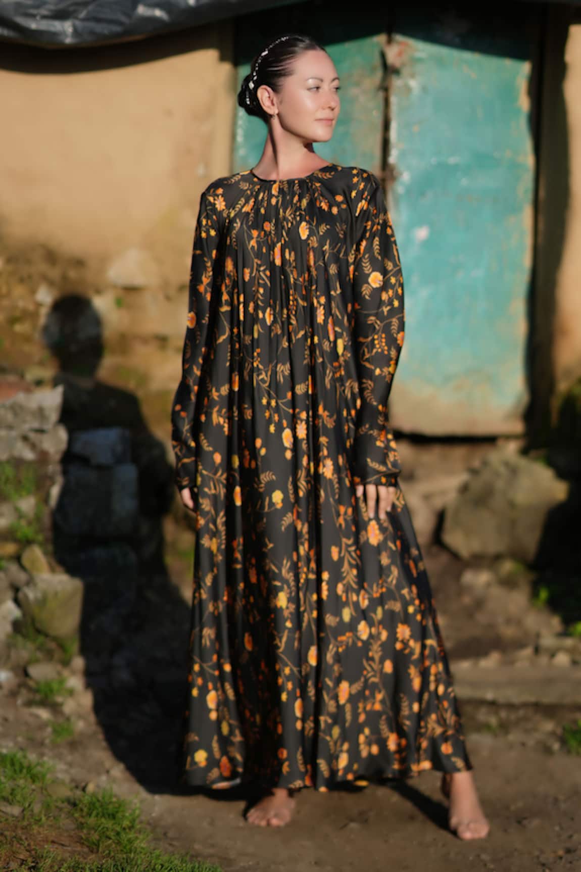 Raas Life Laxmi Kyaari Print Maxi Dress 