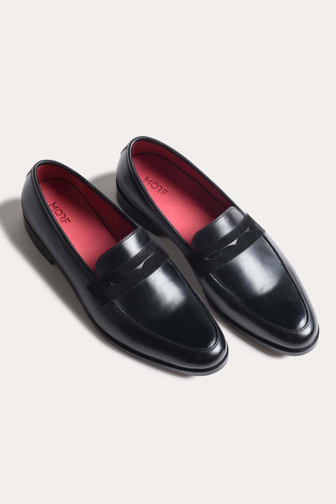 Morf Midnight Penny Loafers