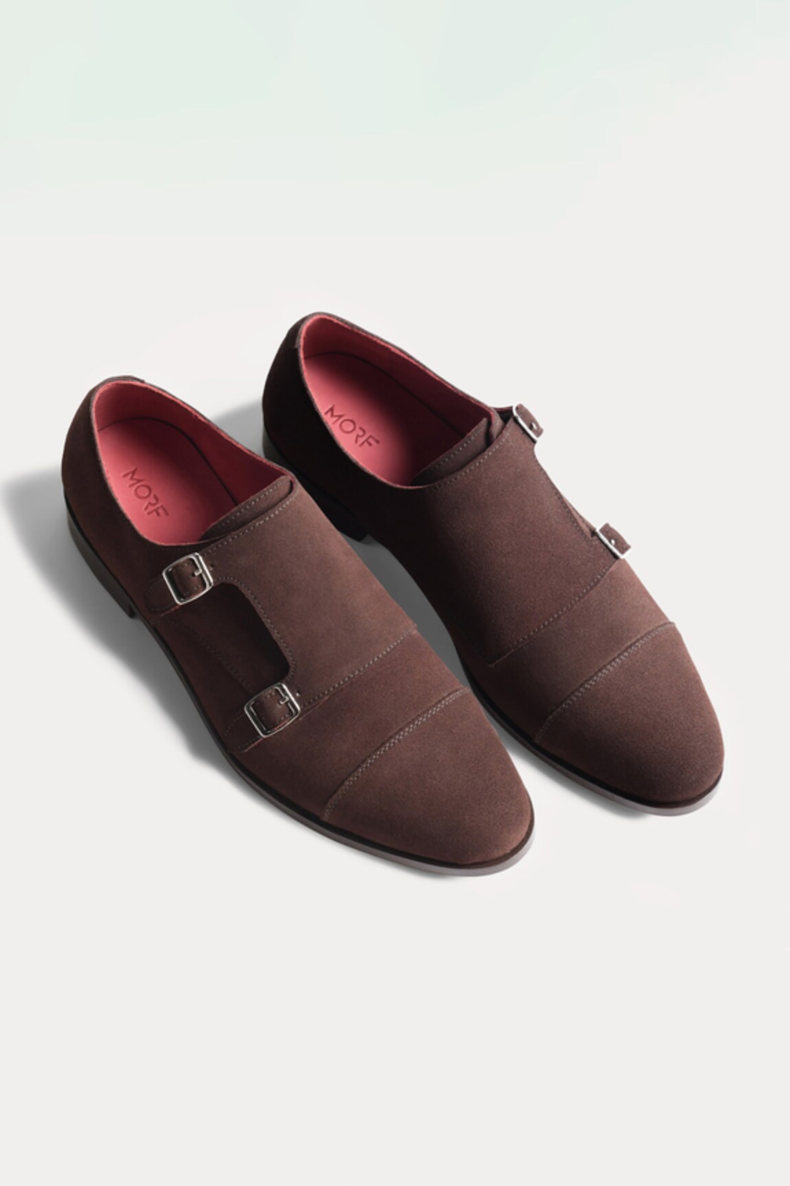 Morf Suede Monkstrap Shoes