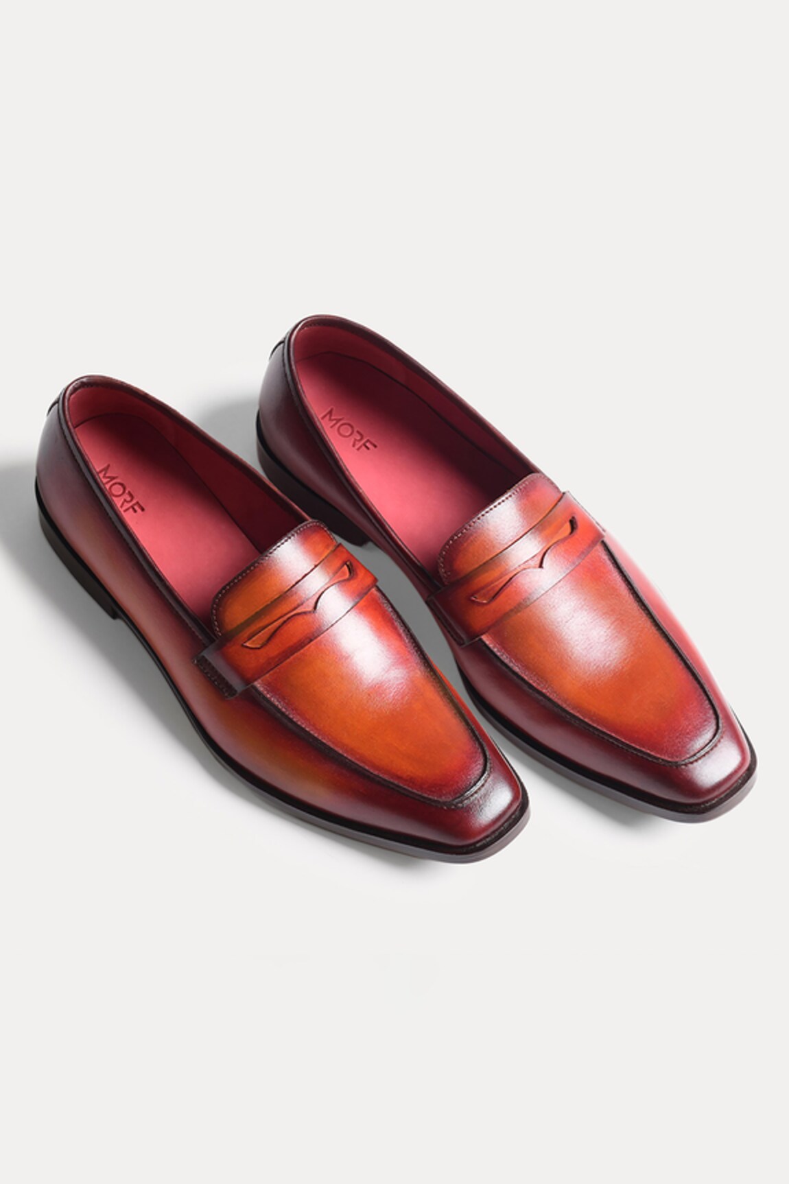 Morf Cognac Patina Loafers