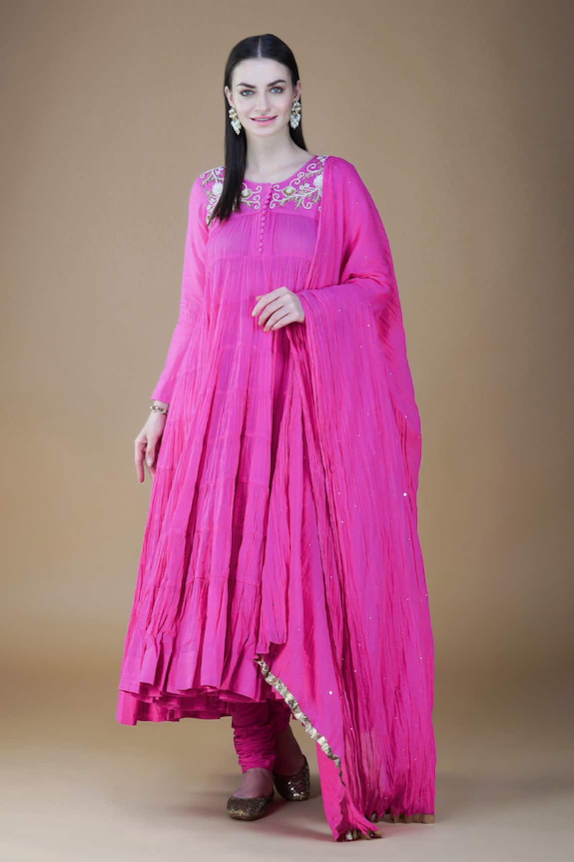 Nazar by Indu 36 Kali Anarkali Pant Set