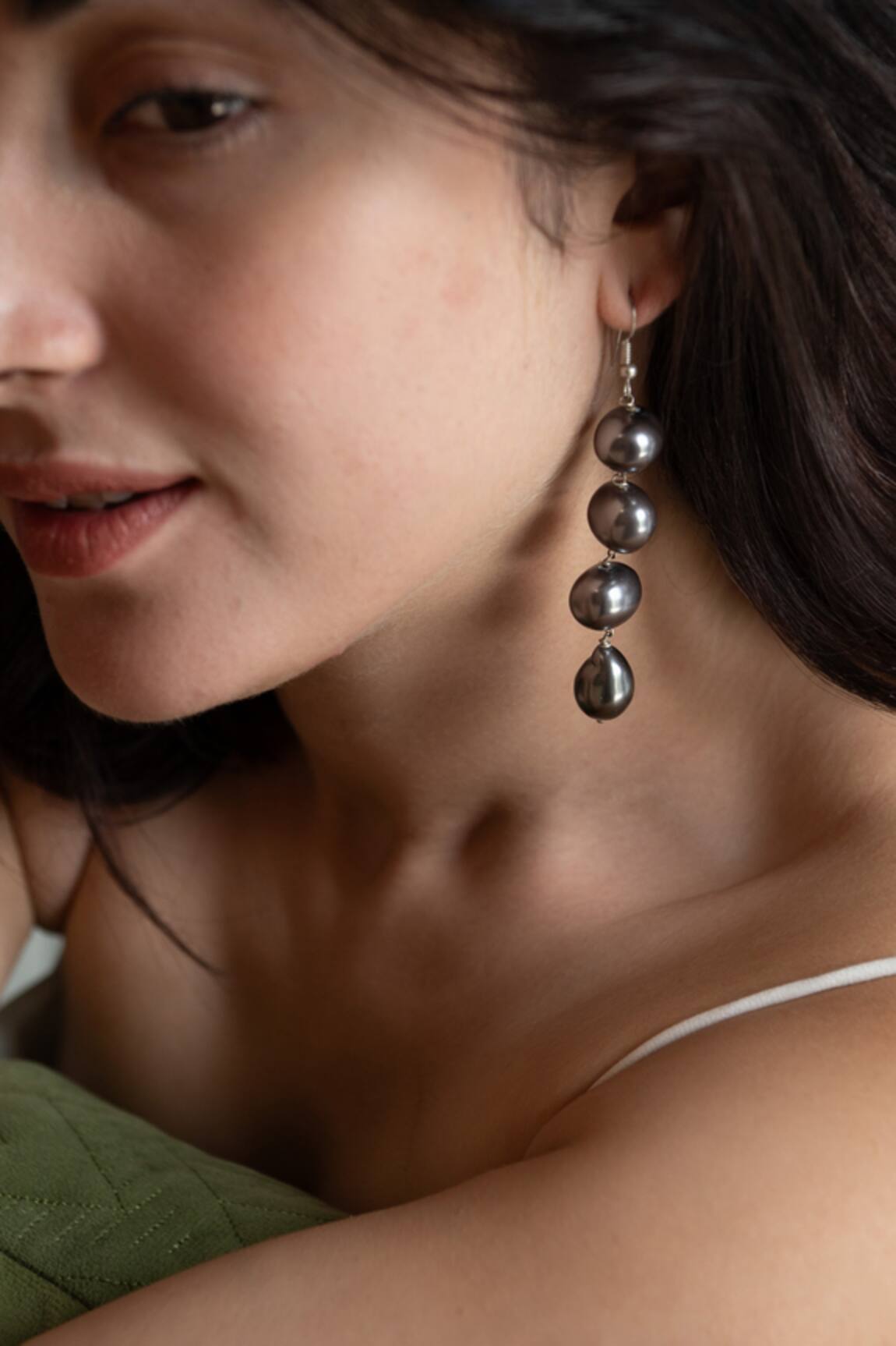 Do Taara Pearl Drop Danglers 