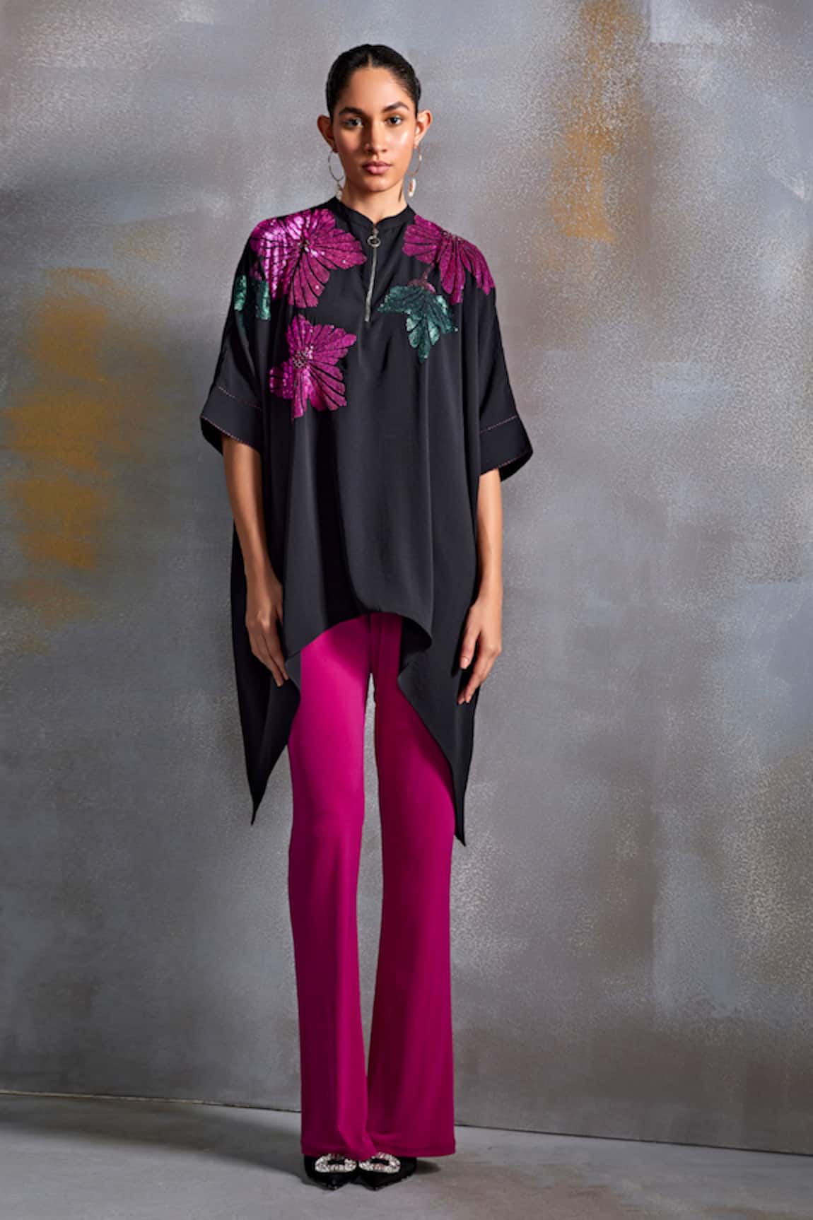 Namrata Joshipura Katniss Sequin Embellished Asymmetric Tunic 