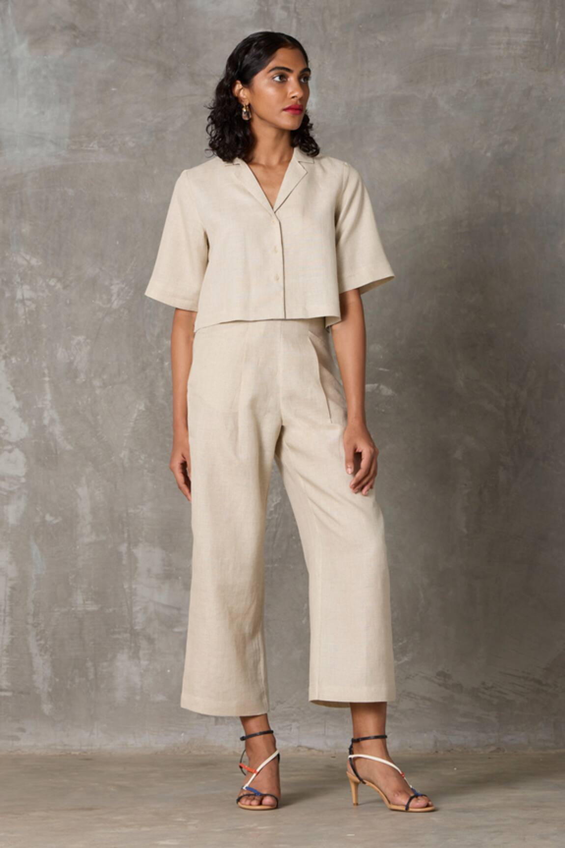 The Summer House Clyde Linen Pant