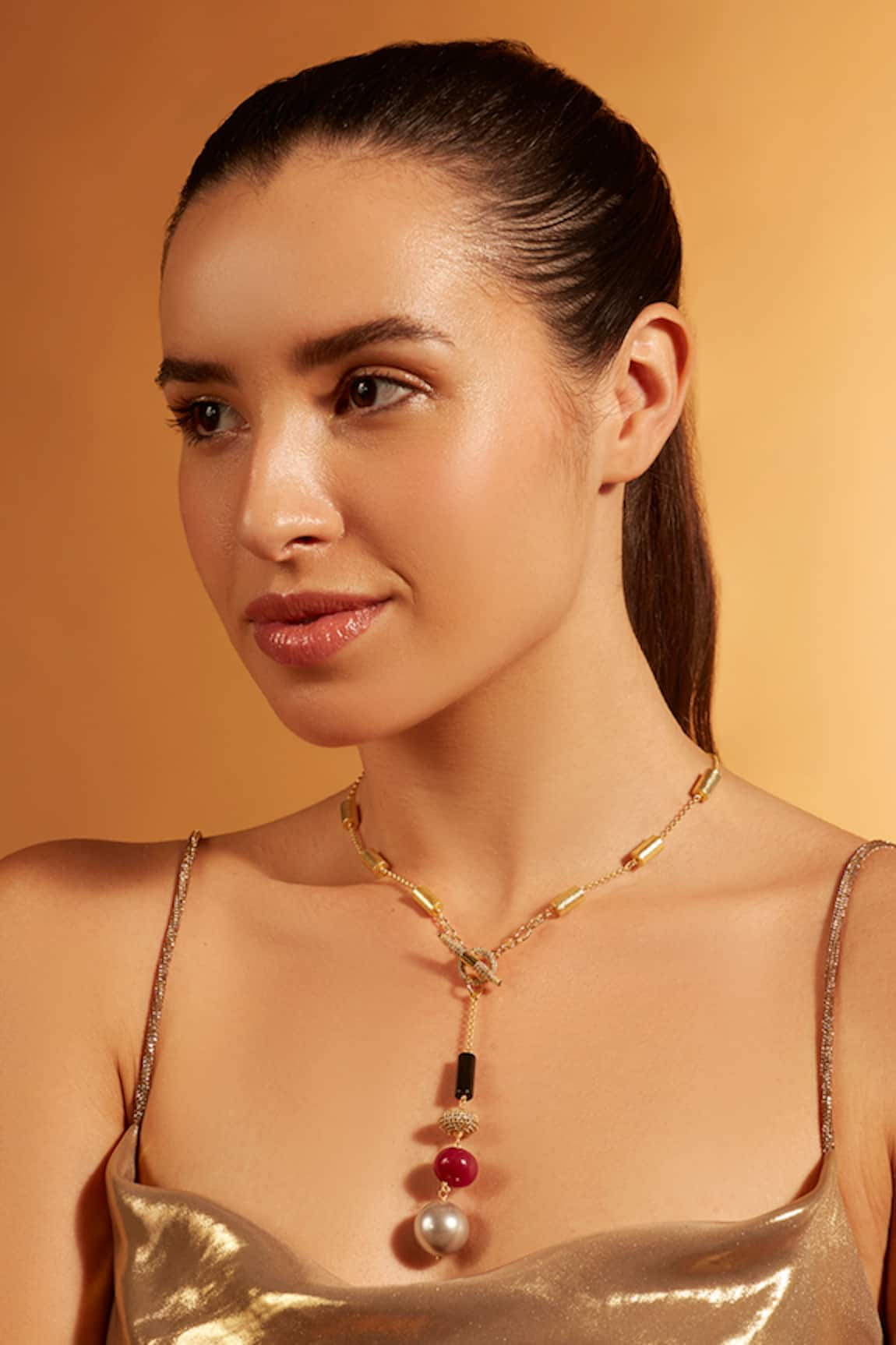 joules by radhika Lariat Necklace