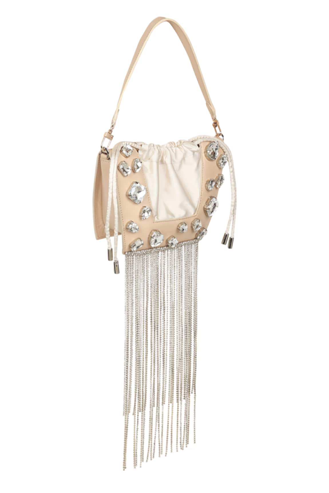 X Feet Above Trapeze Embellished Bag