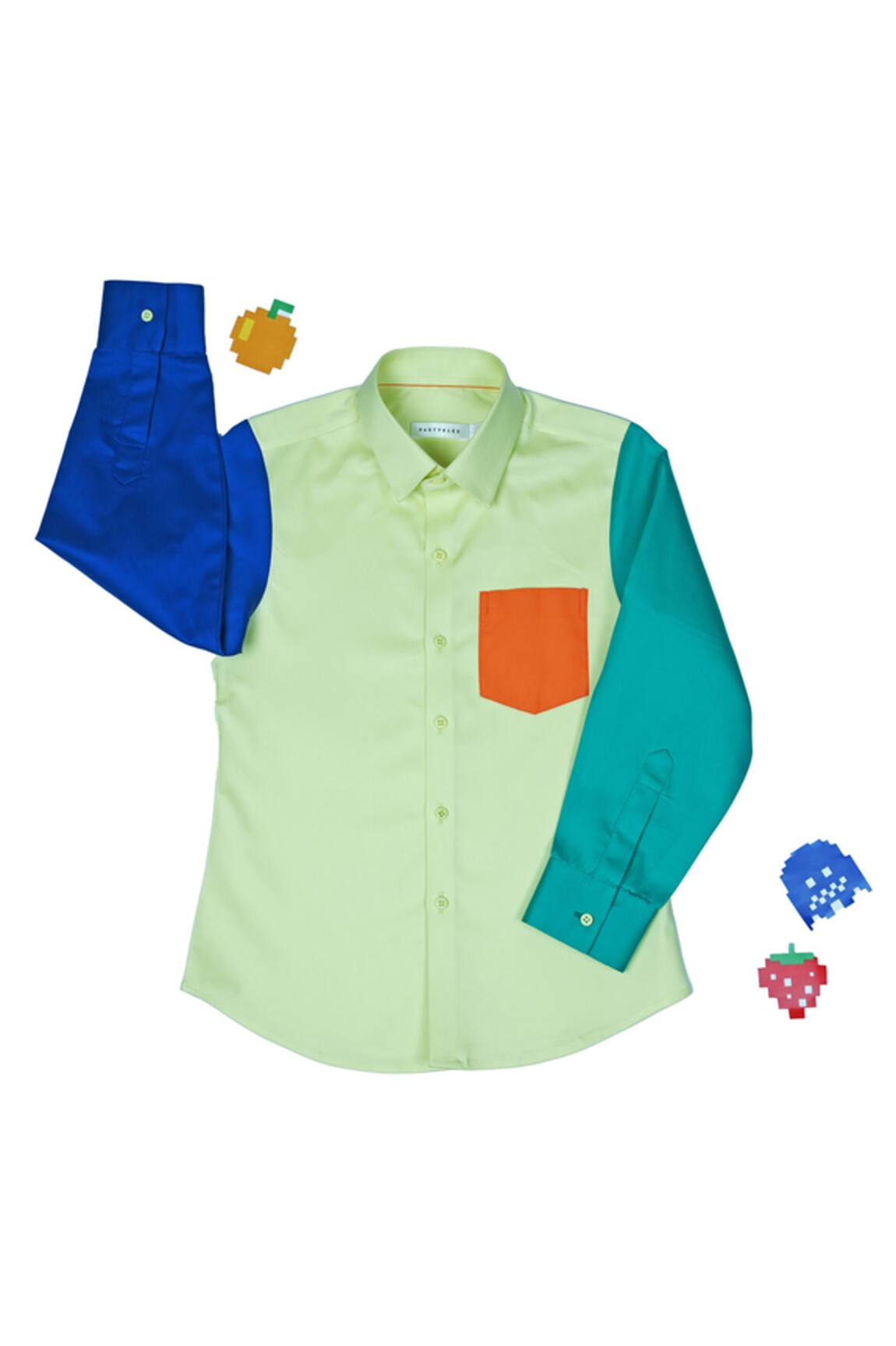 Partykles Colorblock Shirt