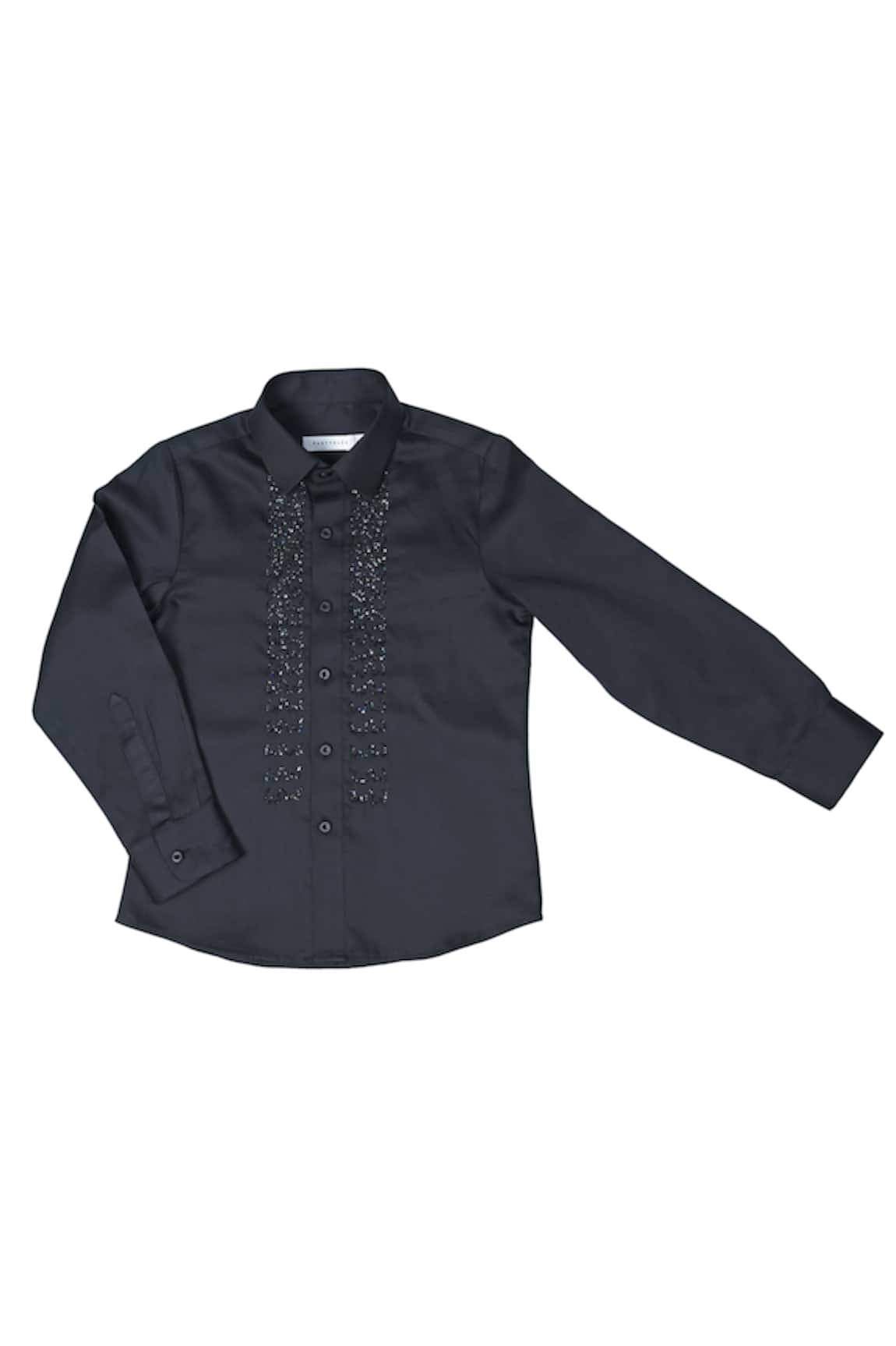 Partykles Vintage Bead Embroidered Shirt