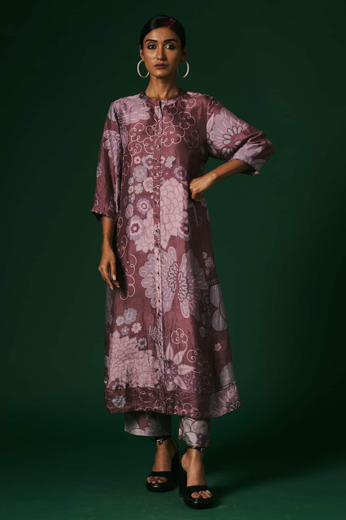 Arte-Alter Celosia Printed Kurta & Pant Set