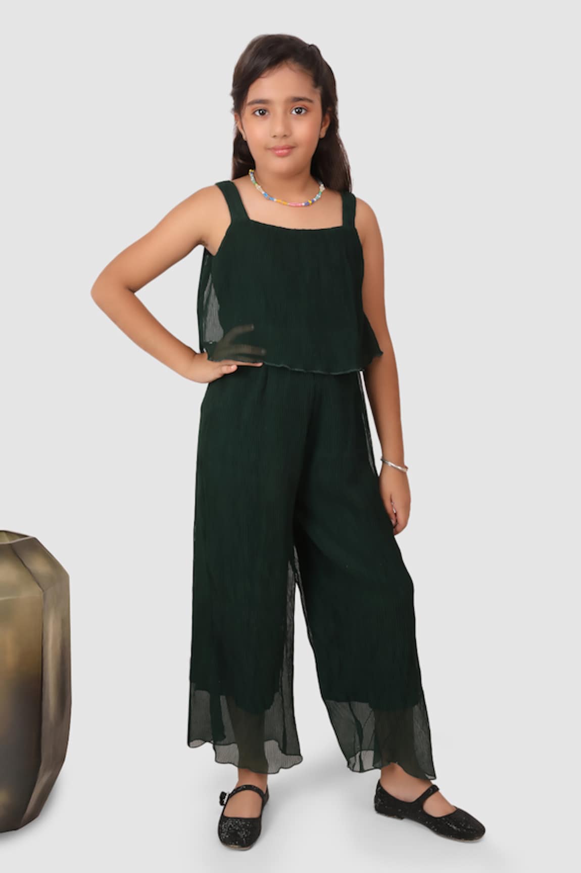 Jelly Jones Textured Jumpsuit