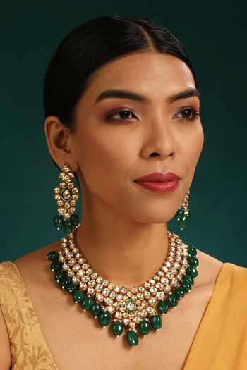 Minaki Embellished Necklace Set 