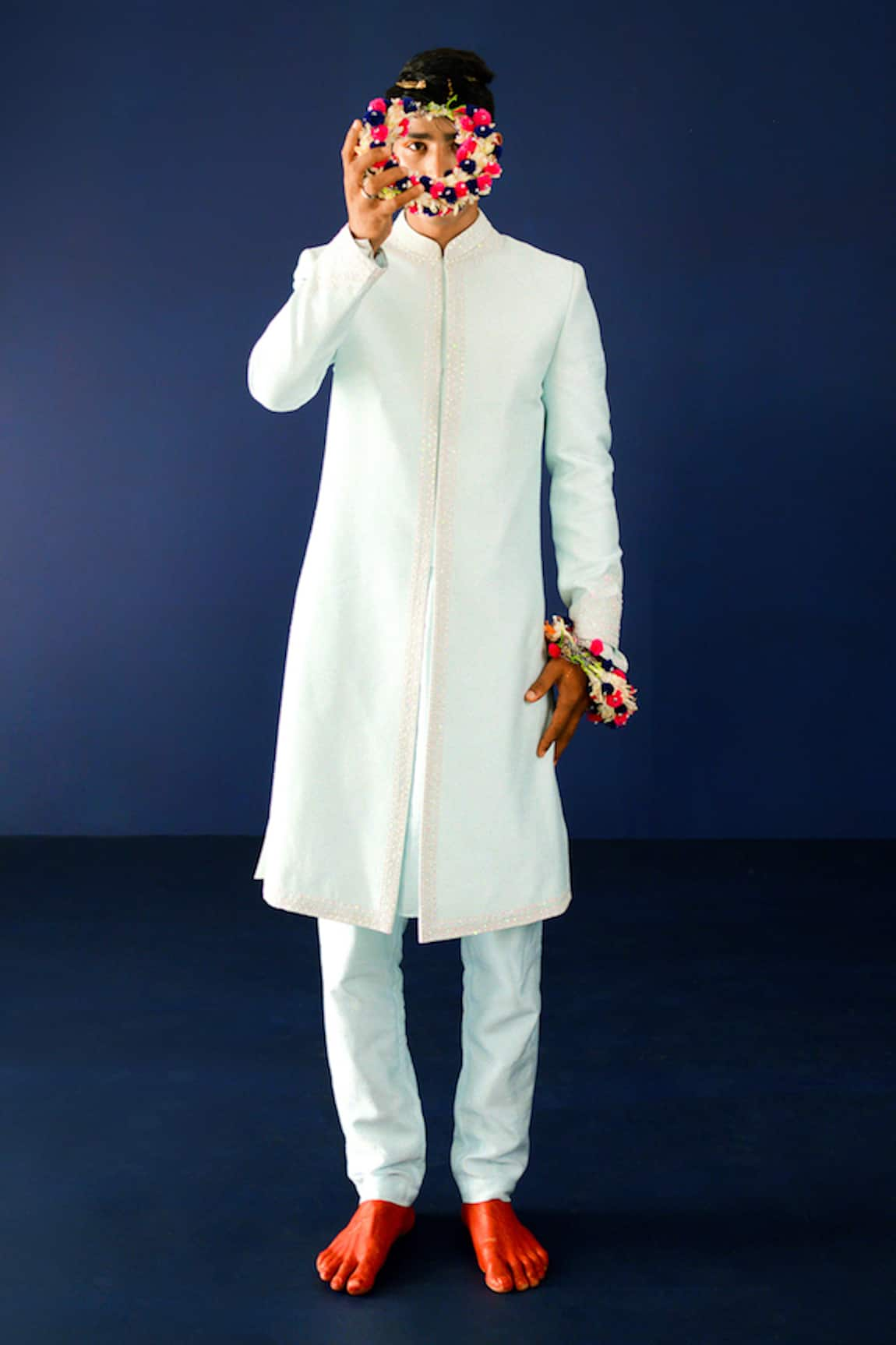 Ridhimaa Gupta Samar Hand Embroidered Sherwani Set