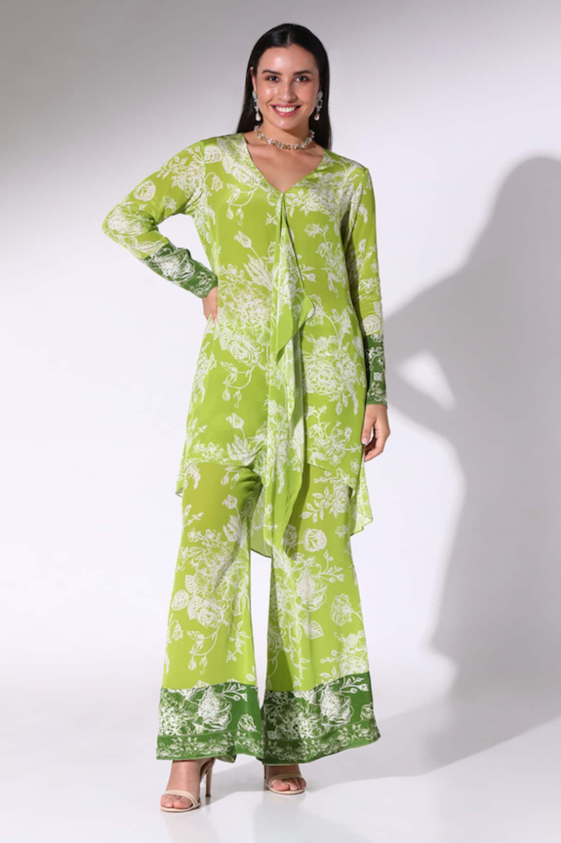 Sakshi Girri Printed Tunic & Pant Set