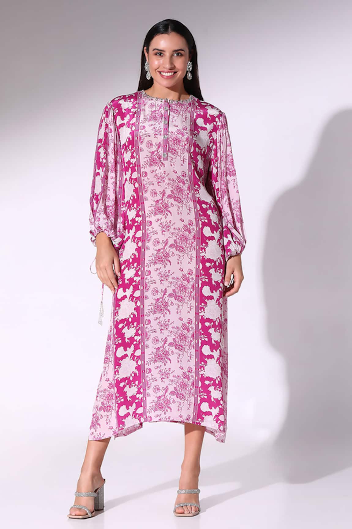 Sakshi Girri Floral Print Tunic Dress