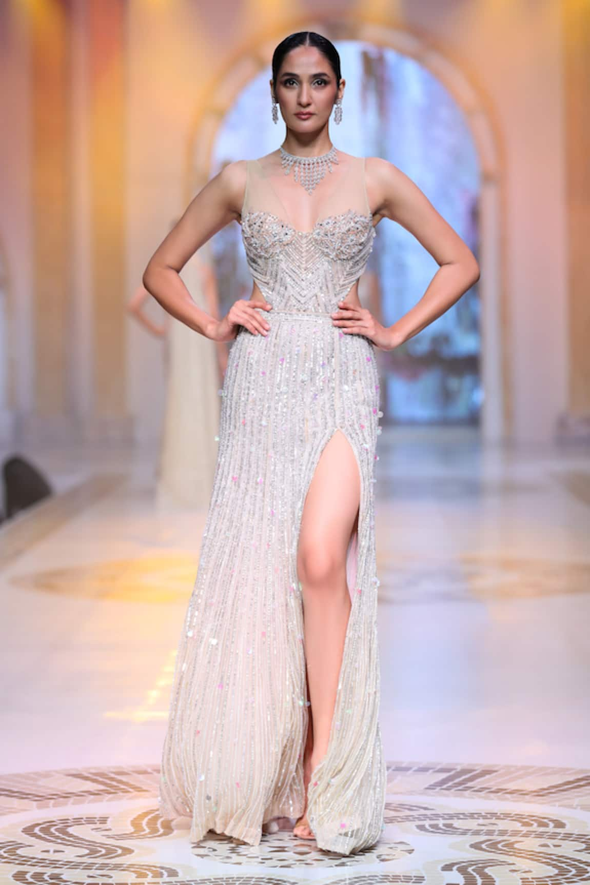 Neeta Lulla Inaya Sequin Embellished Gown