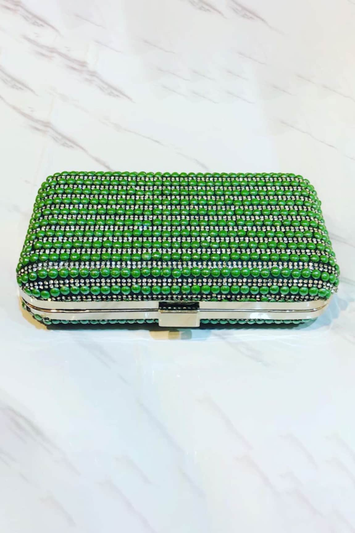 Alor Bags Beads Embellished Clutch