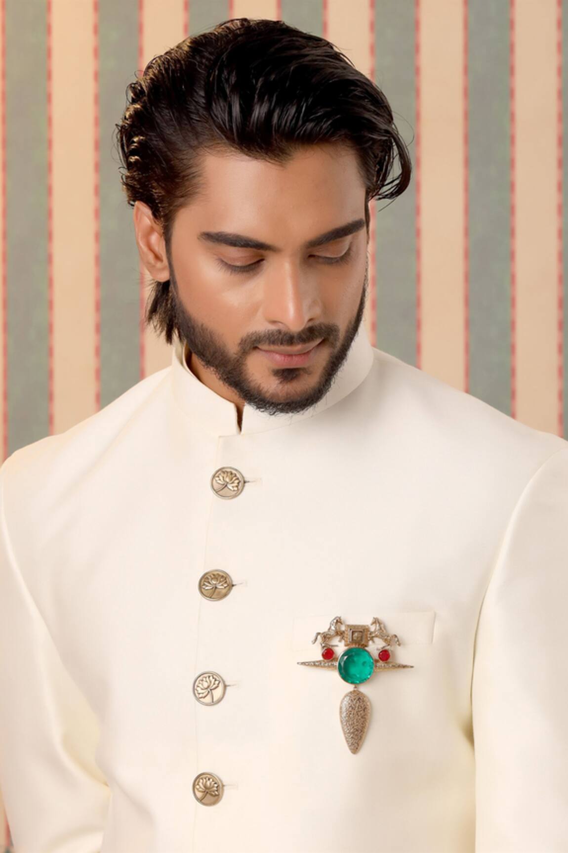 Cosa Nostraa Sawaar-E-Shaan Embellished Brooch 