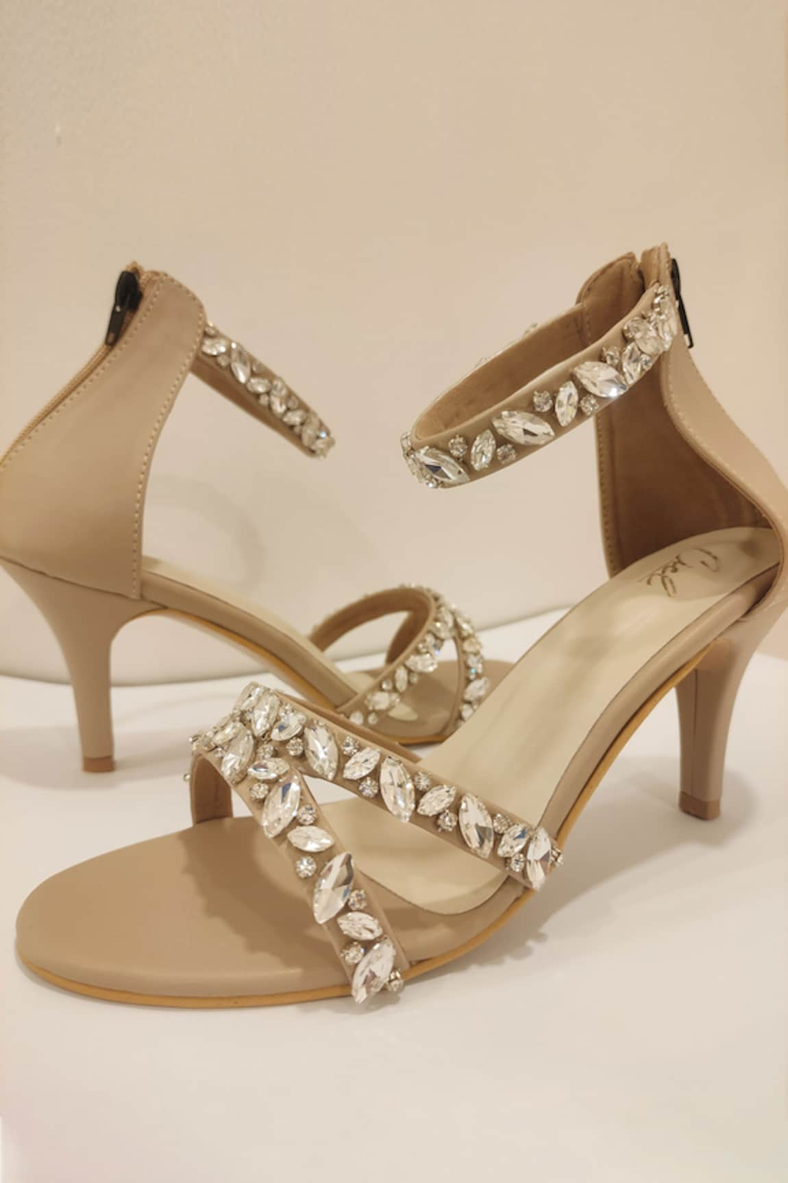 Ciel Tiffany Embellished Heels