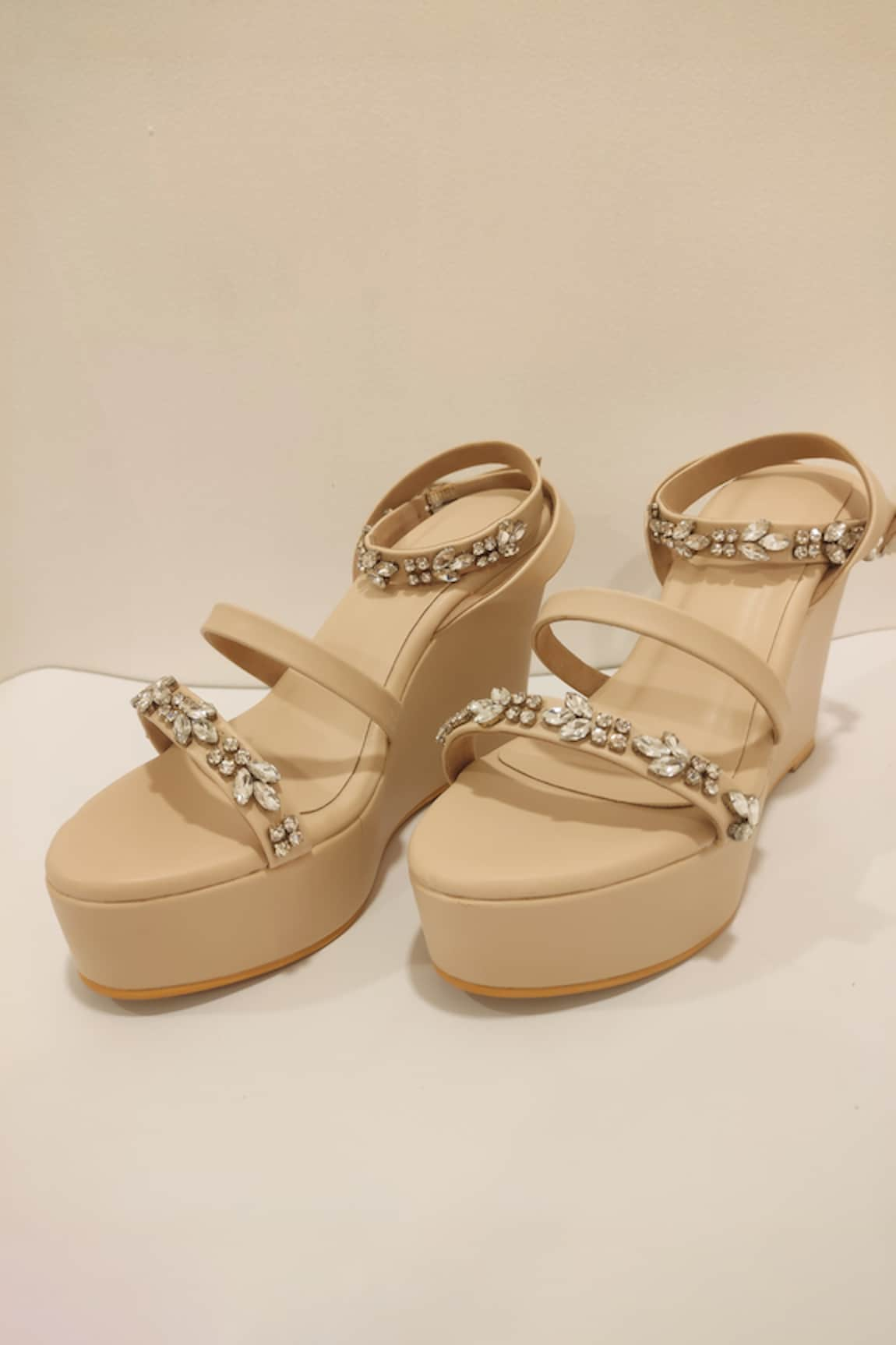 Ciel Irish Embellished Wedges