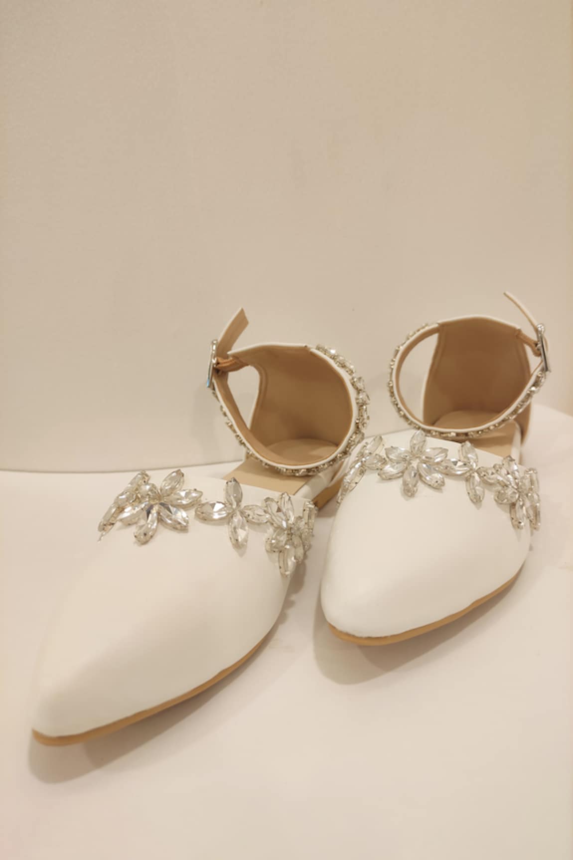 Ciel Luna Embellished Mules