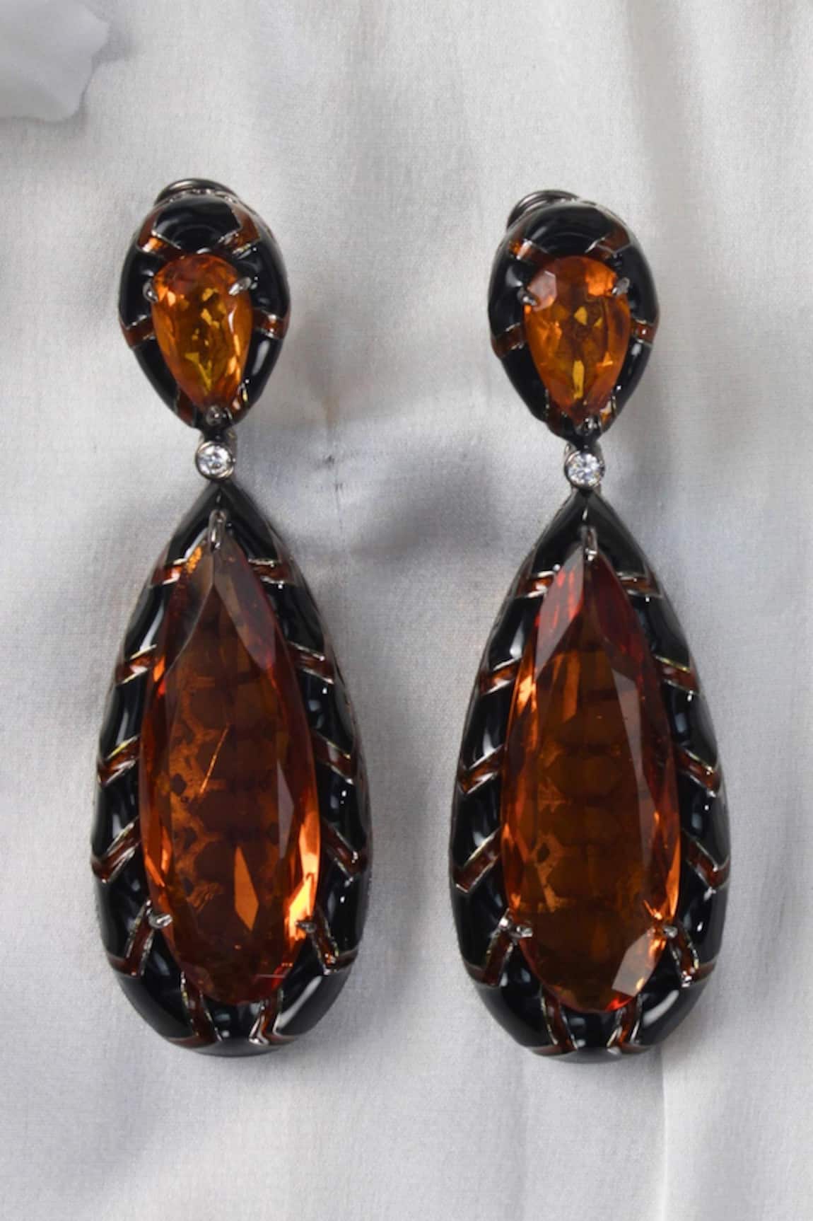 Studio6 Jewels Tear Drop Dangler Earrings 
