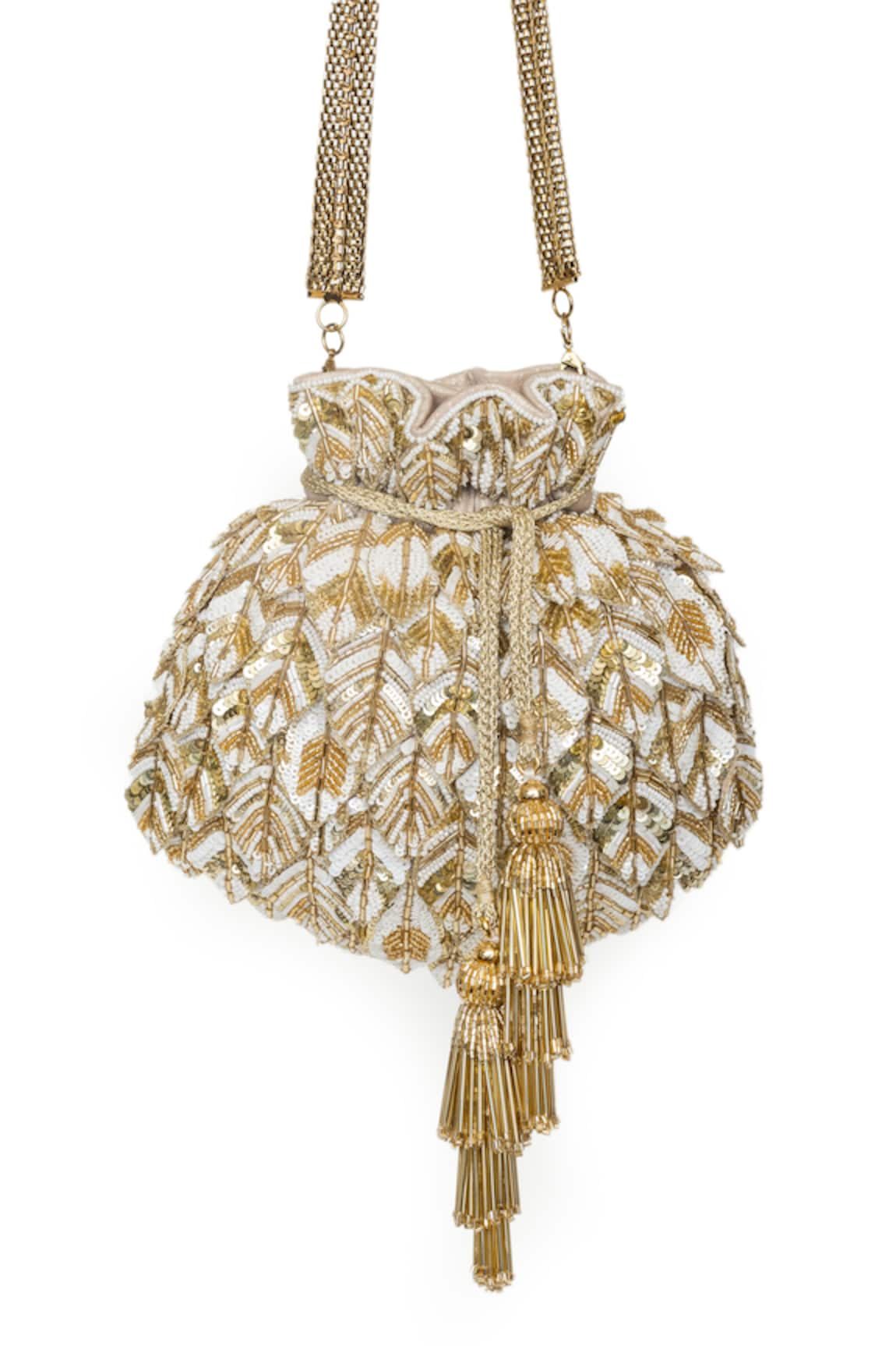 SG Collection by Sonia Gulrajani Shades Of Glamour Embellished Potli Bag